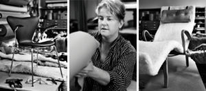 Jenny Agger, stolen Sjuan, fåtöljen Pernilla